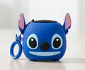 Stitch Bluetooth Speaker portátil con diseño de dibujos animados y anillo de llavero.