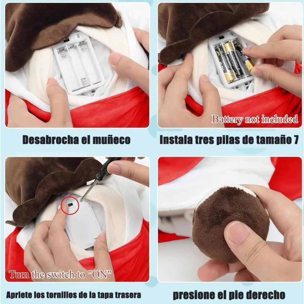 Peluche Jesús Respiracion Antiestres