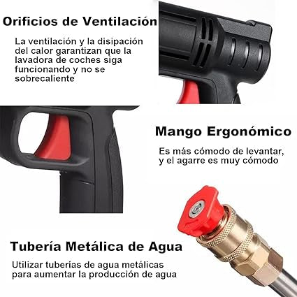 Hidrolavadora Inalambrica Recargable con