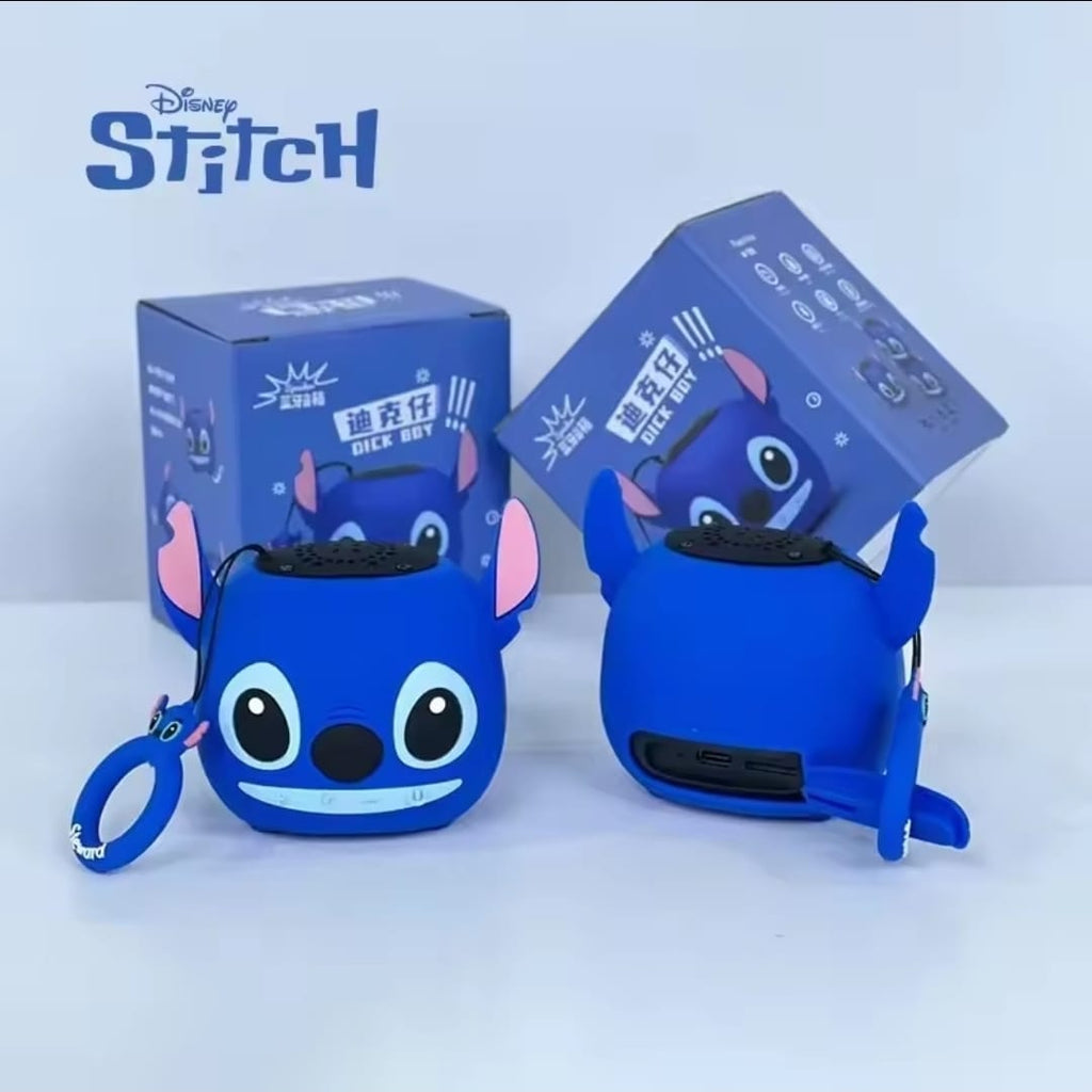Stitch Bluetooth Speaker, altavoz portátil de Bluetooth con diseño de dibujos animados, perfecto para llevar música a cualquier lugar.